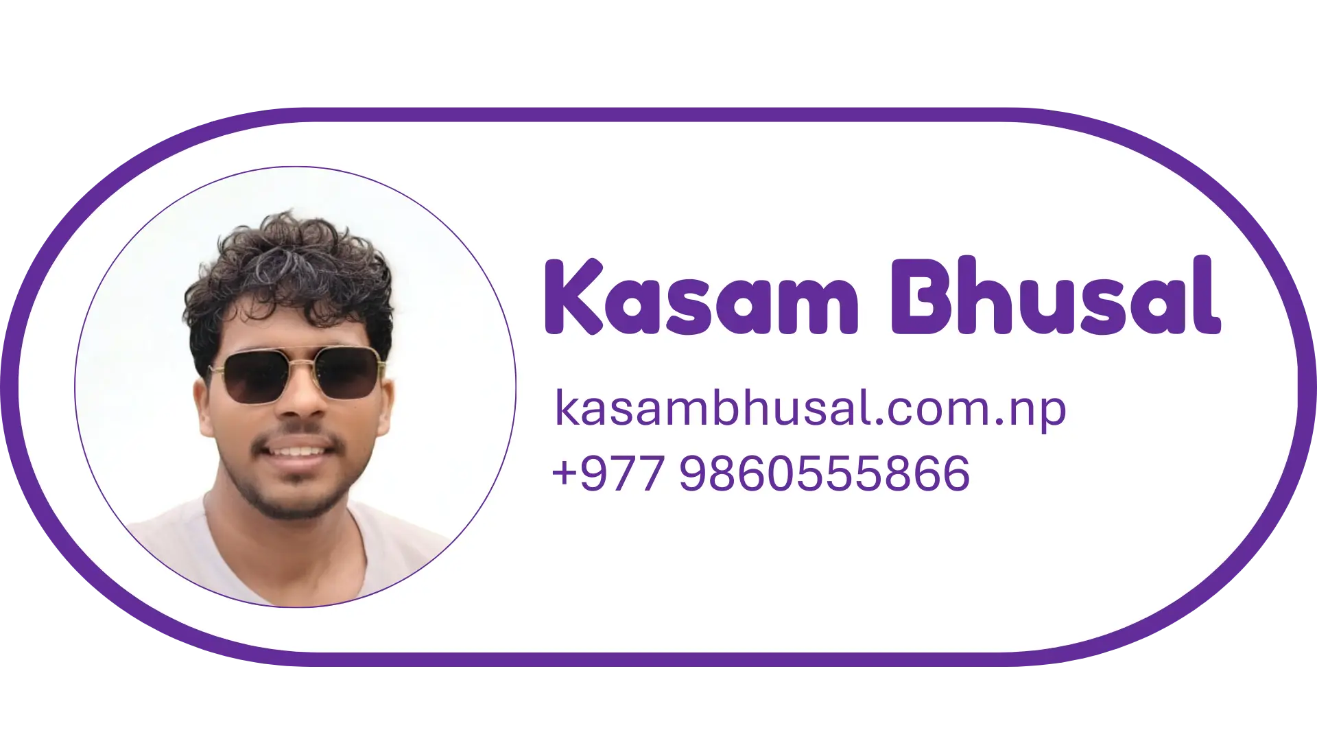 Kasam Bhusal Logo